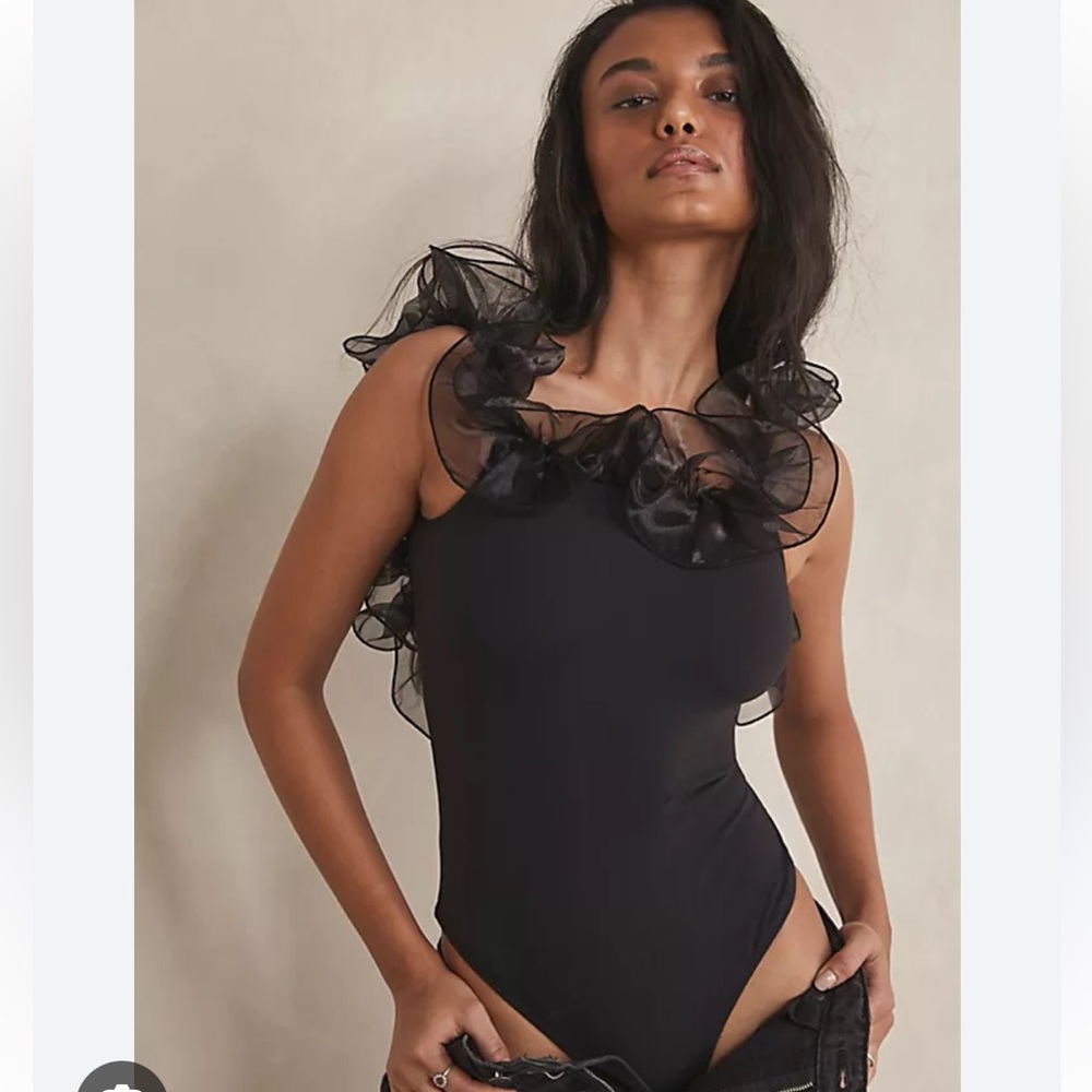 Free People Haute Wire Bodysuit size S
